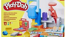 Banc de Lucru cu Scule Play-Doh - Set Creativ pentru Distractie