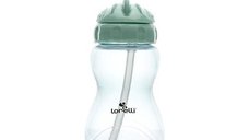 Biberon sport Lorelli Green Blue cu pai flexibil - 275 ml