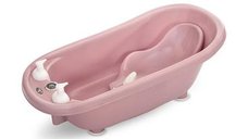 Cadita Lorelli Nordic Pink 88 cm cu Termometru si Accesorii pentru Bebei
