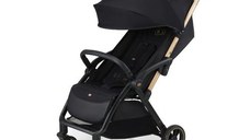 Carucior KinderKraft Apino, pliabil, 4 pozitii de inclinare, Negru