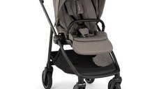 Carucior Nuna SWIV Granite cu roti pivotante 360°, gri, de la nastere la 22 kg
