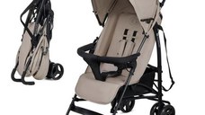 Carucior sport Kinderkraft TIK, 0 - 4 ani, pliabil, Bej