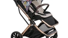 Copertina pentru carucior Lorelli, model universal, protectie solara, Magic Flowers