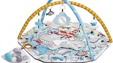 Covoras interactiv 2 in 1 pentru copii, Kinderkraft, Multicolor