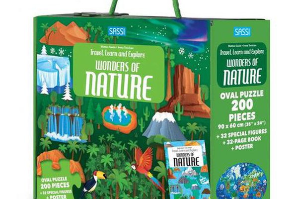 Cunoaste si exploreaza - Puzzle Minunile naturii (200 piese)