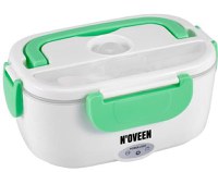 Cutie electrica Noveen pentru incalzirea pranzului LB330 Mint, 40 W, 1.1 L (Alb/Verde) - 1