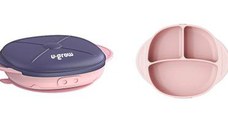 Farfurie silicon cu capac U-Grow UG-239PP, 600 ml, Roz