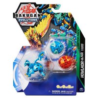 Figurina Bakugan Evolutions - Starter Pack, Howlkor Ultra, Colossus si Pegatrix - 1