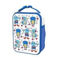 Geanta termoizolanta pentru pranz, 26,5 x 19,5 cm, Robots - Ion8 - 1