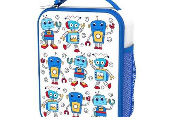 Geanta termoizolanta pentru pranz, 26,5 x 19,5 cm, Robots - Ion8