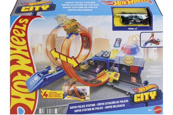 Hot Wheels City Set De Joaca Super Statie De Politie