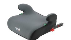 Inaltator Auto Nania, Alphix 126, Access Grey, pentru copiii cu inaltimea cuprinsa intre 135-150 cm, 6-12 ani, Isofix