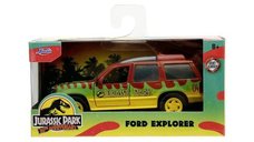 Jada Jurassic World 30th Anniversary Ford Explorer 1993, masinuta metalica, scara 1:32