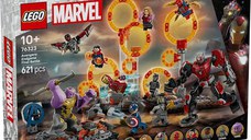 Joc de constructii LEGO Marvel Super Heroes -  Sfarsitul jocului Batalia finala, 621 piese