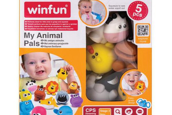 Jucarie de baie Winfun - Animalute de la ferma