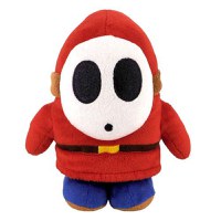 Jucarie de plus Nintendo Together Super Mario Shy Guy, 17 cm - 1