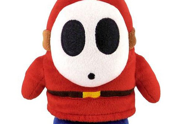 Jucarie de plus Nintendo Together Super Mario Shy Guy, 17 cm