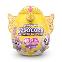 Jucarie de plus surpriza Rainbocorns Fairycorn cu aripi (Multicolor) - 1