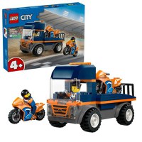 LEGO City - Transportor de motociclete 60491, 88 de piese - 1