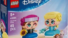 LEGO Disney Princess - Set Miniprintesele Anna si Elsa 43284, 65 Piese