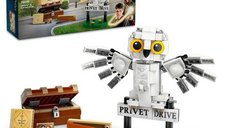 LEGO Harry Potter 76425 Hedwig pe Privet Drive nr. 4, set de 337 piese