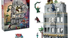 LEGO Marvel Spiderman Lupta Epica dintre Omul-Paianjen si Hulk 76350, 534 Piese