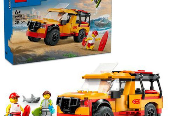 LEGO® City - Masina de interventie a salvamarilor 60453, 214 piese