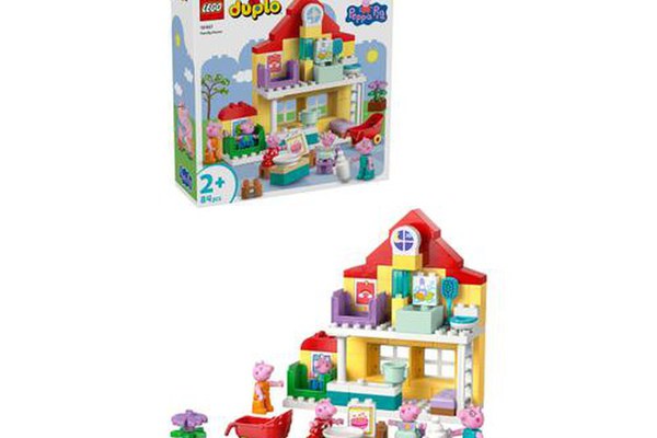 LEGO® DUPLO Peppa Pig - Casa de familie 10467, 84 piese