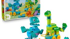 LEGO® DUPLO® - Dinozauri pe roti 3 in 1 10451, 108 piese