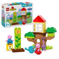 LEGO® DUPLO® - Gradina si casa din copac a Purcelusei Peppa 10431, 20 piese - 1