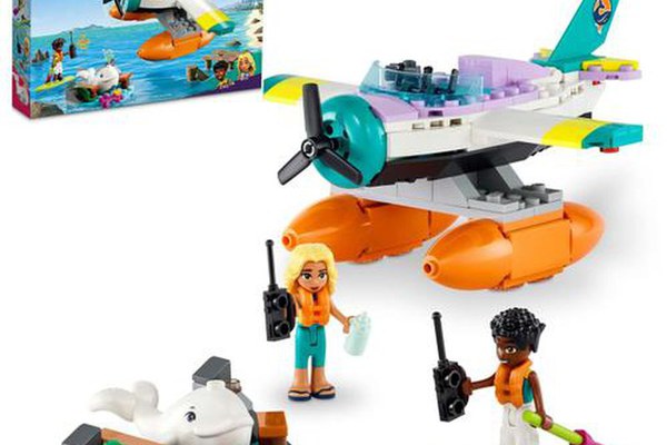 LEGO® Friends - Avion de salvare pe mare 41752, 203 piese