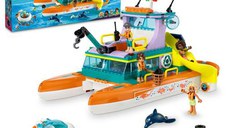 LEGO® Friends - Barca de salvare pe mare 41734, 717 piese