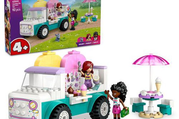 LEGO® Friends - Furgoneta de inghetata in orasul Heartlake 42644, 92 piese