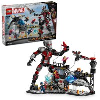 LEGO® Marvel - Batalia plina de actiune din Capitanul America: Razboi civil 76314, 736 piese - 1