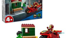 LEGO® Marvel - Iron Man cu motocicleta si Hulk 76287, 68 piese