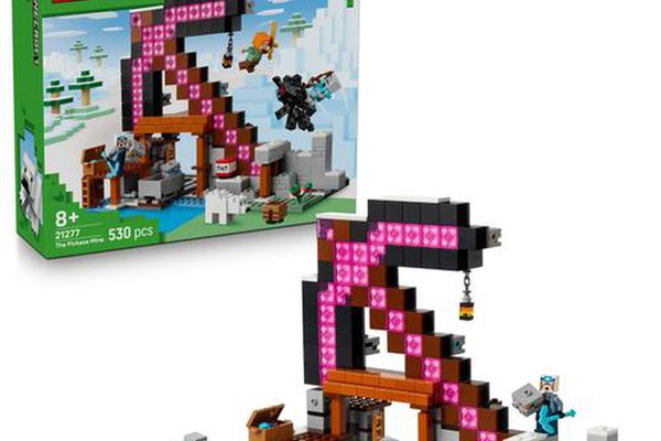 LEGO® Minecraft® - Mina Tarnacop 21277, 530 piese