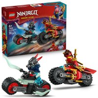 LEGO® NINJAGO® - Cursa de viteza cu motocicleta lui Kai 71838, 79 piese - 1