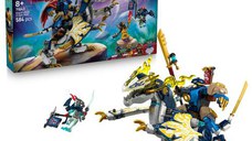LEGO® NINJAGO® - Robotul calaret de dragon al lui Rogue 71843, 584 piese