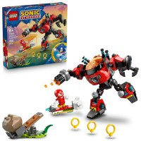 LEGO® Sonic - Knuckles vs. Dr. Eggman si robotul Egg Crusher 77005, 350 piese - 1