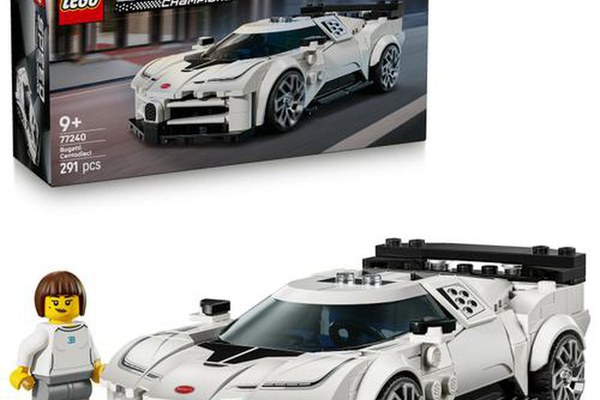 LEGO® Speed Champions - Hipermasina sport Bugatti Centodieci 77240, 291 piese