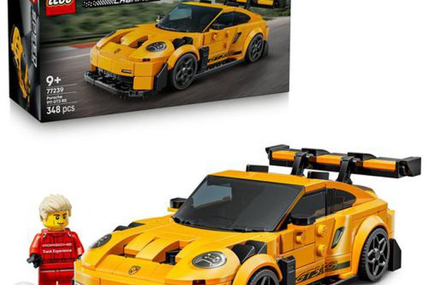 LEGO® Speed Champions - Supermasina Porsche 911 GT3 RS 77239, 348 piese