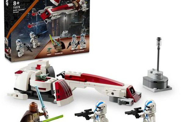 LEGO® Star Wars™ - Evadare pe motocicleta de viteza BARC 75378, 221 piese