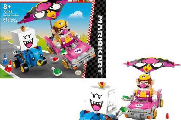 LEGO® Super Mario - Mario Kart™ – Wario si King Boo 72038, 512 piese