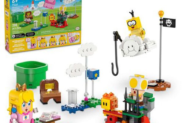 LEGO® Super Mario™ - Aventuri cu LEGO® Peach™ interactiva 71441, 208 piese