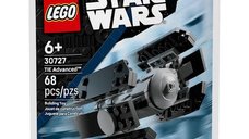 LEGO Star Wars TIE Advanced 30727, set de constructie cu 68 de piese