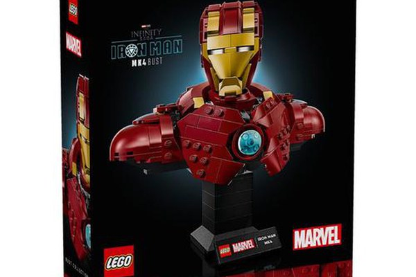 LEGO SUPER HEROES Bust Iron Man MK4, 436 piese