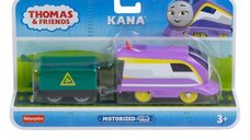 Locomotiva motorizata Thomas & Friends - Kana cu vagon pentru copii