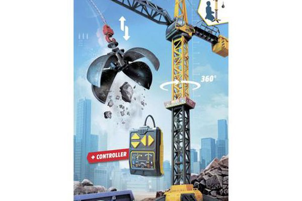 Macara Mighty Crane Rotatie 360 cu Telecomanda (Multicolor)