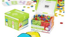 Marioinex Mini Waffle EDU - Set educativ de matematica distractiva, 444 piese