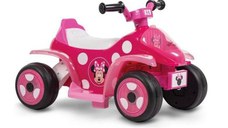 Masinuta electrica pentru copii Huffy Minnie Mini Quad, baterie 7.2V, autonomie 30 de minute, viteza 3km/h (Roz)